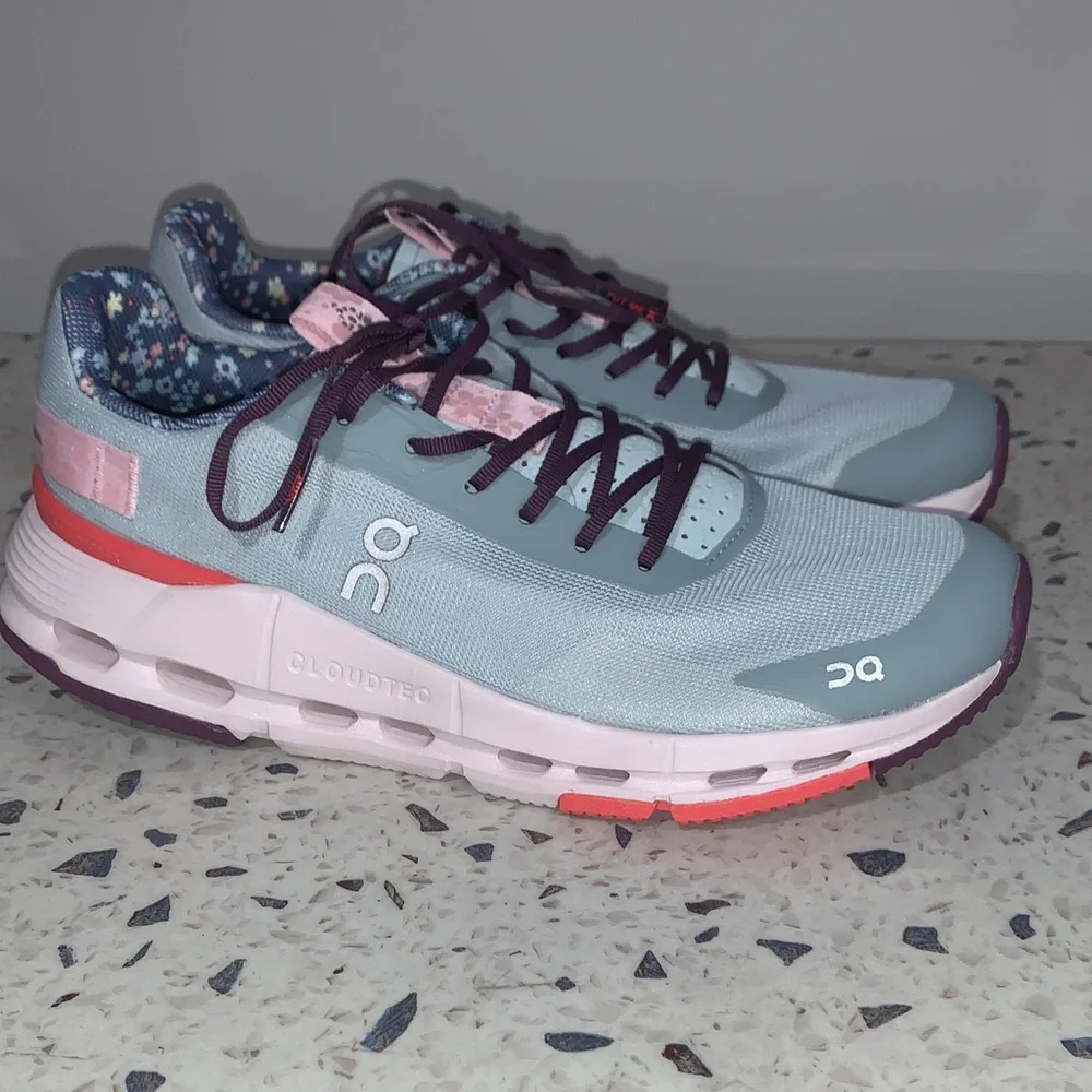 Free People ON Running Women's Sneakers - Blue and Pink/ Free People - Picture 4 of 6